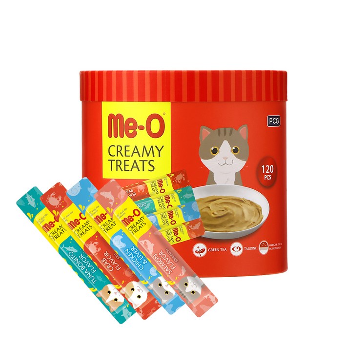 미오 크리미 짜먹는 고양이간식 츄릅, 혼합맛참치연어게치킨리버, 1.8kg, 1개