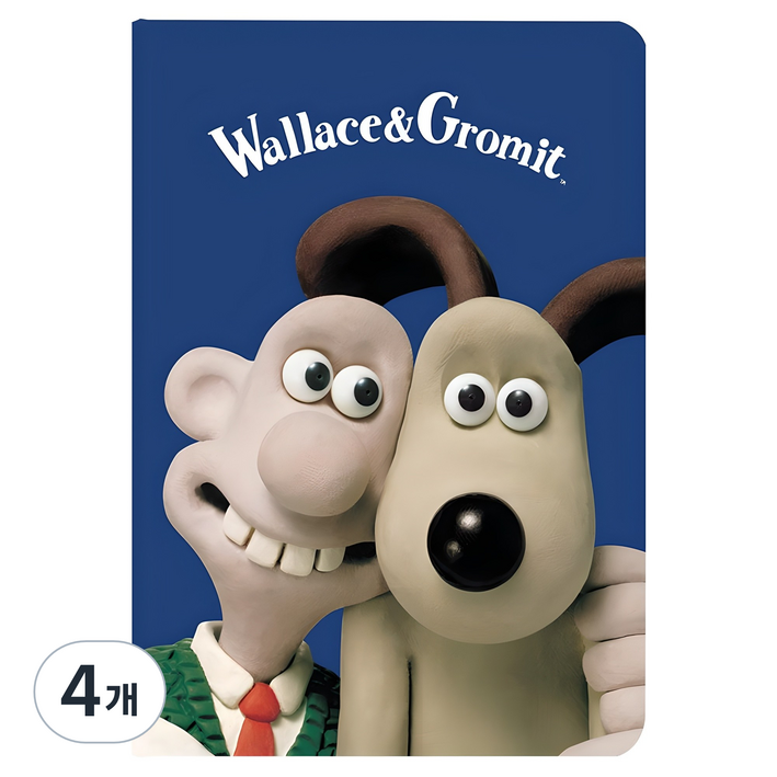 핑크풋 월레스와 그로밋 만년 다이어리, Navy, 4개