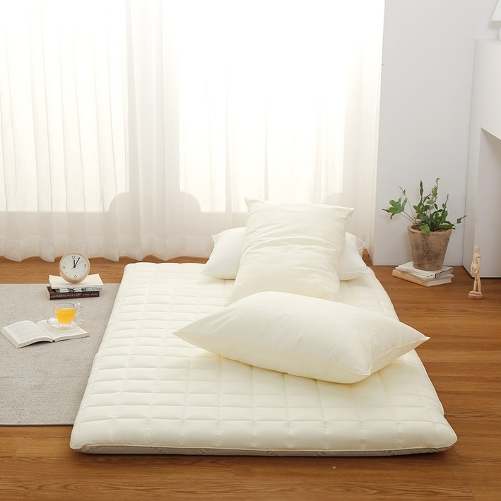 국산 플레인 순면 누빔요커버