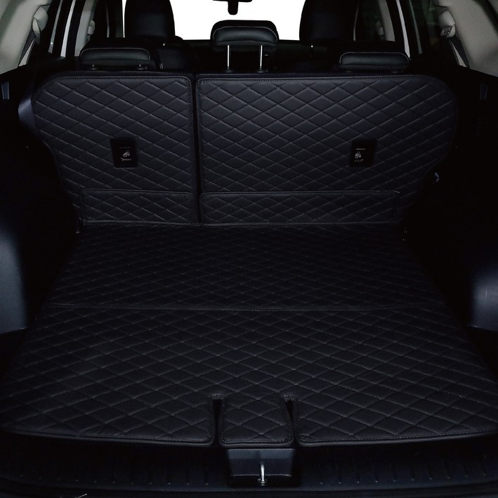 모모토 프리미엄 트렁크 매트 기아 2021.7 2열등받이+트렁크, 블랙, 스포티지 NQ5 가솔린