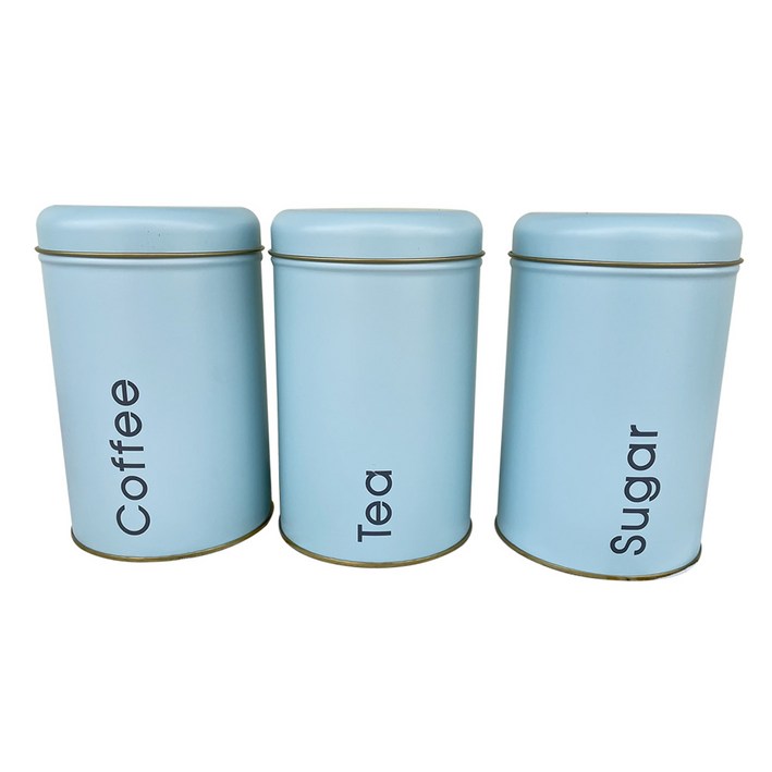 커피앤티 원형 틴케이스 스카이