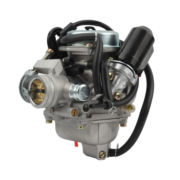 GY6 오토바이 PD24J 24mm 기화기 파워 제트 125cc 엔진 연료 시스템 ATV 모토 크로스 스쿠터 액세서리