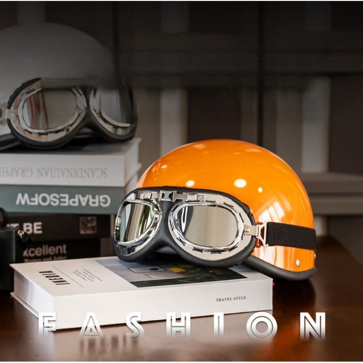 해피유통  신상 빈티지 헬멧 경량 여름 헬멧 남녀 공용 jhzhq