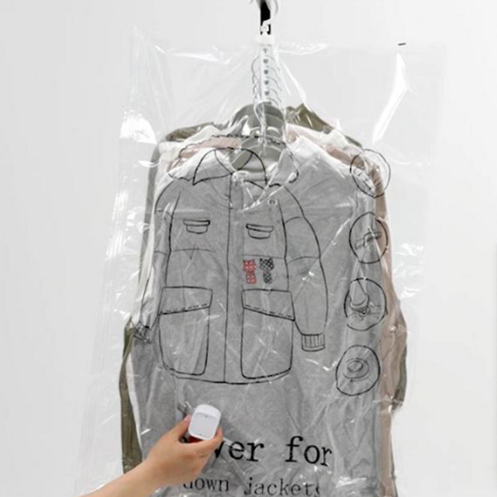 리빙톤 정리왕 무선 미니펌프 압축팩 옷걸이 5p  이불 진공 4p  핸디형 10p