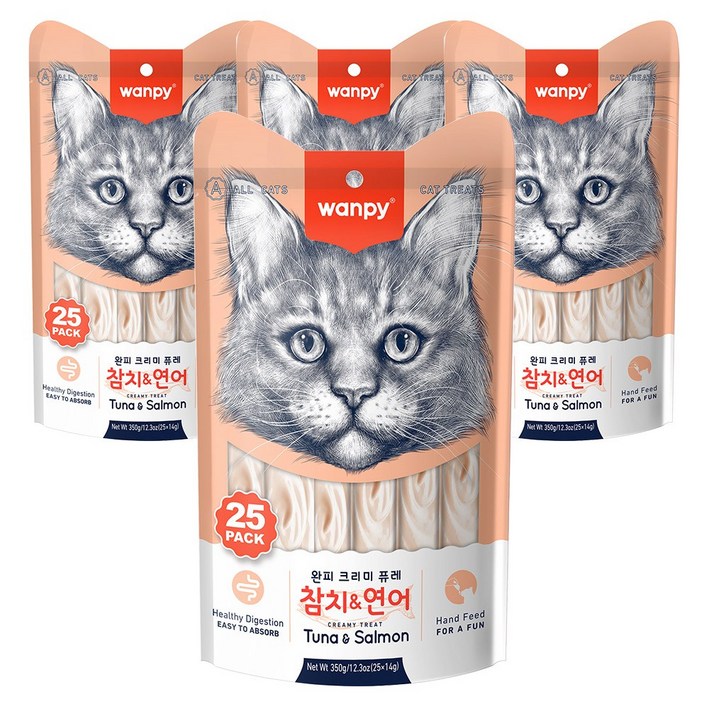 완피 크리미 퓨레 고양이 츄르