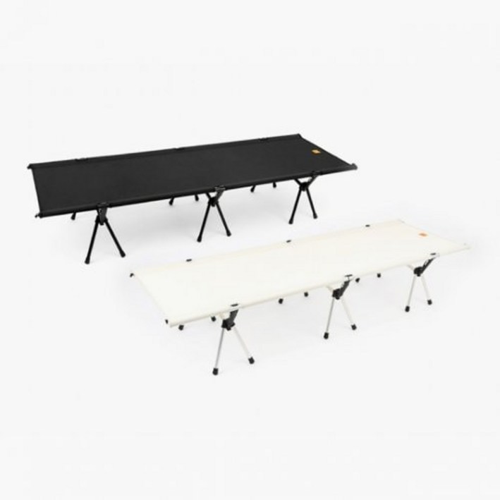 문캠핑 조립식 경량 와이드 야전침대 캠핑용 백패킹 2색상, 아이보리