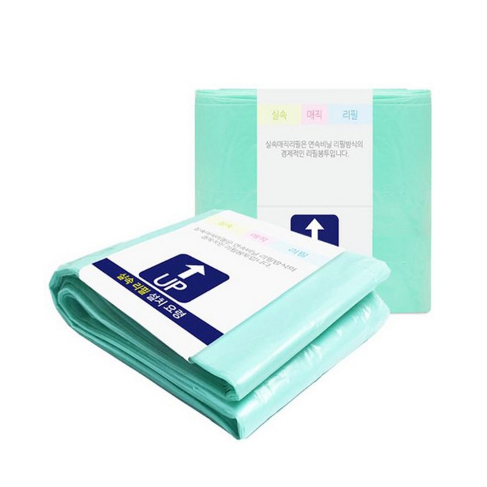 매직리필 매직캔호환 리필봉투 M220/M250/M280 10매 기저귀 쓰레기봉투, 매직리필 M220 10매