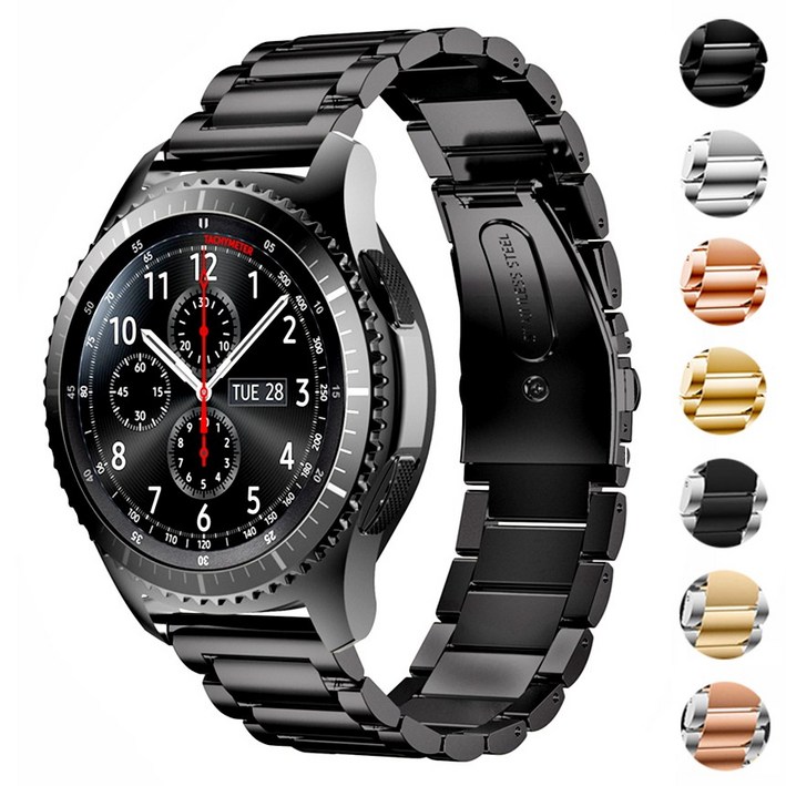 갤럭시워치 호환 프리미엄 메탈 스트랩 러그 20mm 밴드