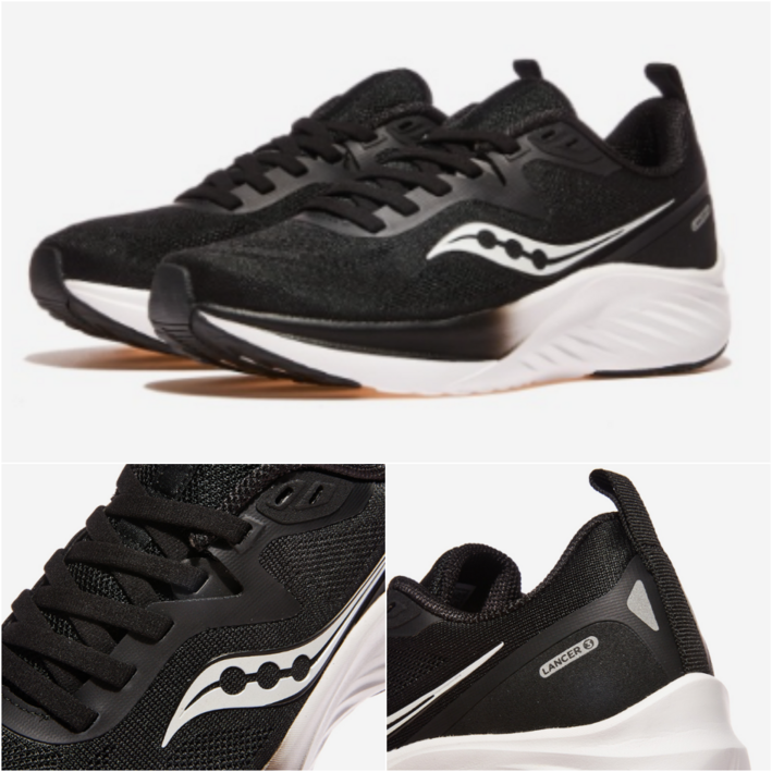 [매장정품] 써코니 러닝화 랜서 3 U 블랙 공용 경량 가벼운 운동화 S28226-3
