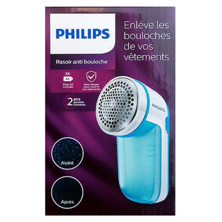 필립스 보풀제거기 니트 보풀제거 휴대용 보풀정리기 건전지식