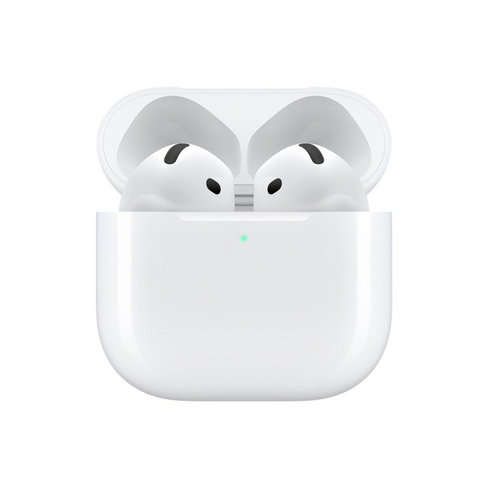 Apple 2024 에어팟 4세대 블루투스 이어폰 유선충전, MXP63KH/A, 화이트