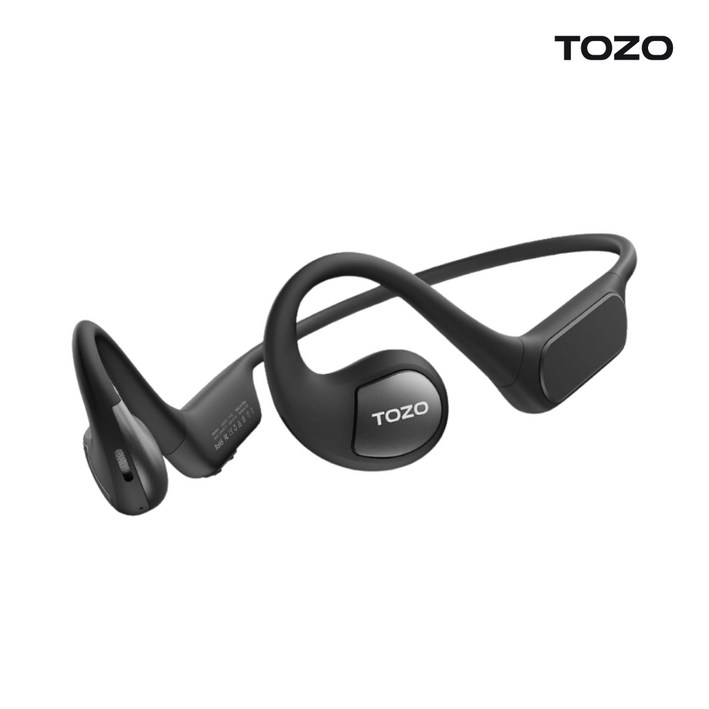 TOZO 오픈리얼 오픈형 블루투스 이어폰 토조 귀걸이형 스포츠 방수 무선 골전도 대체, 단일상품 7819972973
