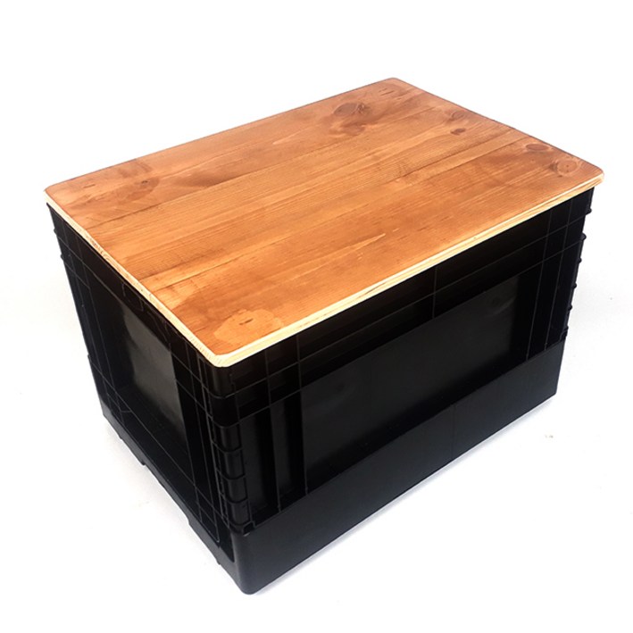 캠핑폴딩박스 원목 우드상판 / 캠퍼필드 다다마 미니멀웍스 호환 가능