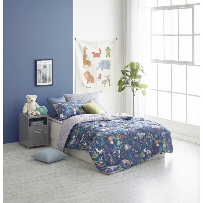 알레르망 베이비 키즈 아동 [이불세트] 레비키즈 차렵이불 베개세트