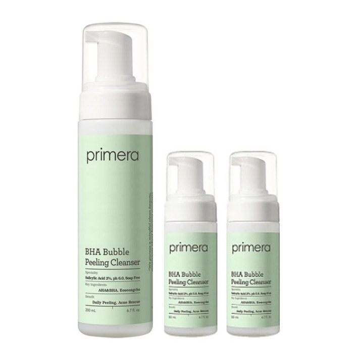 프리메라 바하 버블 필링 클렌저 200ml50ml2개
