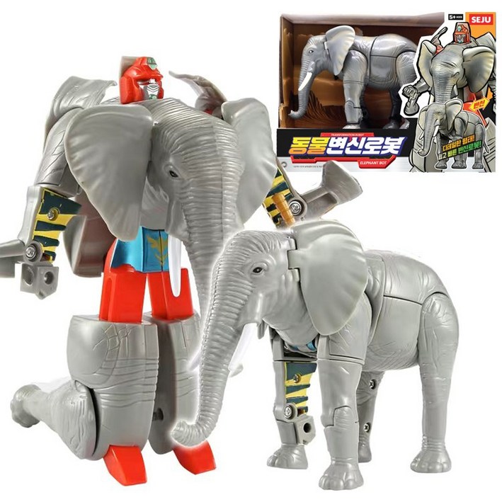 동물 변신 로봇 6종 변신합체
