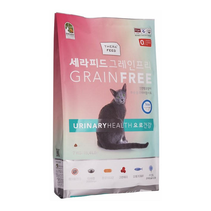 캐츠랑 고양이 세라피드 기능성 사료 요로결석 7kg, 7kg, 1개