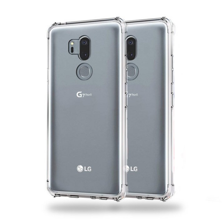 나인테크 (1+1) LG G7 Thinq 방탄 쿠션 투명 에어 커버핏 범퍼 케이스 2p 20230810