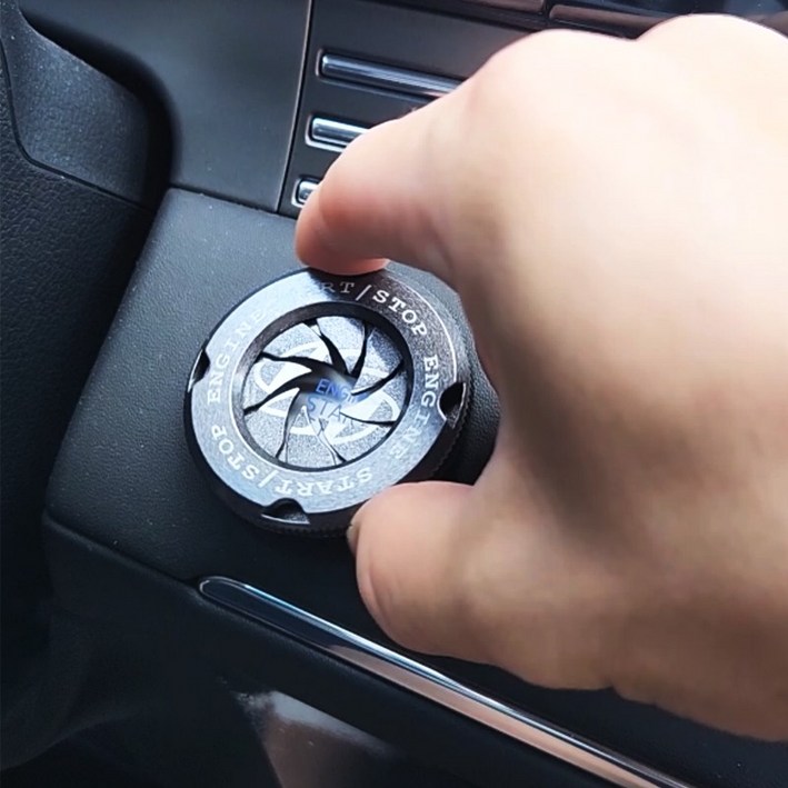 고품질 스타트버튼커버 시동버튼 블랙홀 악세서리 차량용