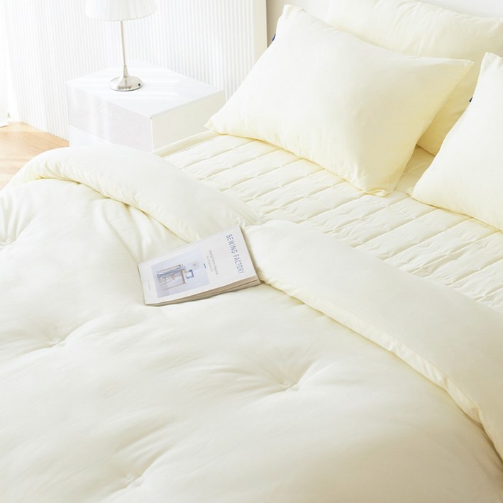 코팅블루 먼지없고 부드러운 알러지케어 포근한 차렵이불 세트