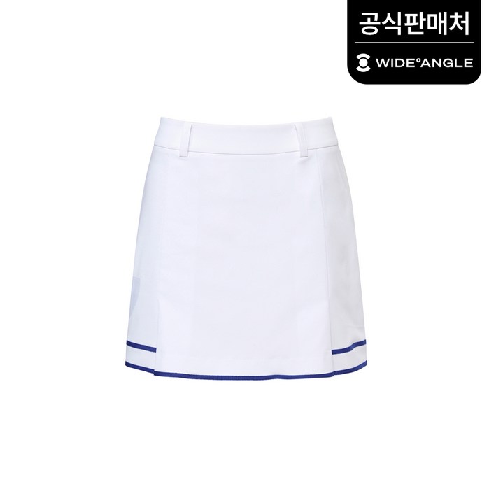 와이드앵글 공식 신상 여성 TO 심볼아트웍 A라인 큐롯 골프 치마 L WWM25Q32W2