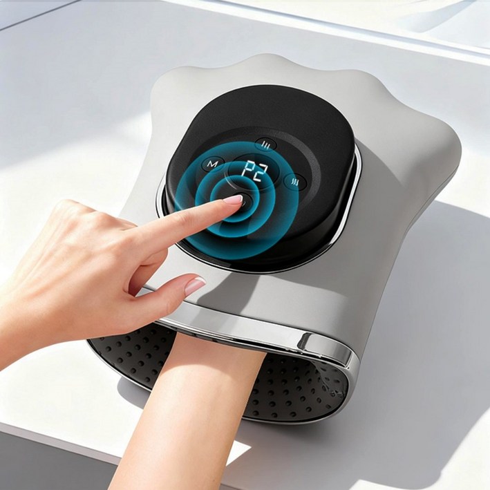 EXTEDRG 무선 손마사지기 온열 공기압 안마기 손가락 분리형 손목마사지기