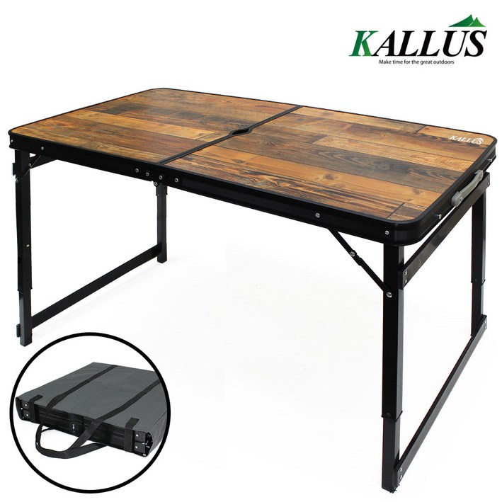 칼루스 트랜스포머 캠핑 테이블, 접이식, 120cm