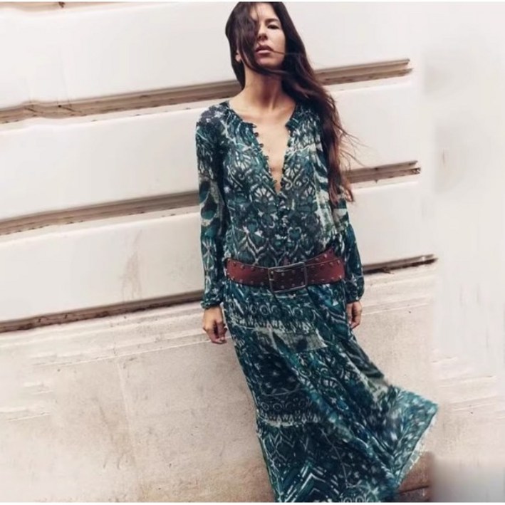 ZARA 여자신상 꽃무늬 블라우스 캐주얼 롱스커트 6Y31124 ZARA 여자신상 꽃무늬 블라우스 캐주얼 롱스커트 6Y31124