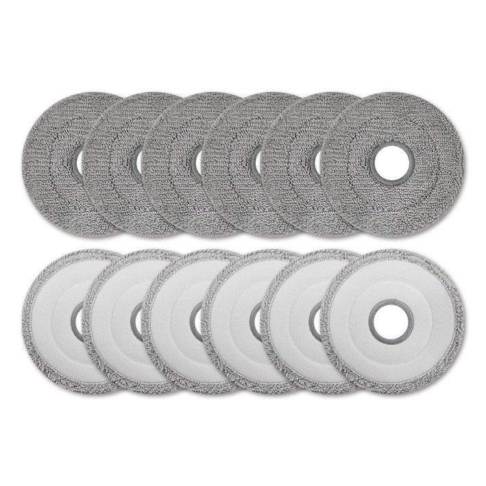 다온 삼성 비스포크 스팀 호환용 걸레 Ai 스팀 로봇청소기, 12개, 물걸레