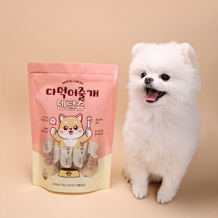 다먹어줄개 강아지 가수분해 덴탈껌 하이포알러제닉, 2개, 200g, 가수분해 닭고기 다먹어줄개 강아지 가수분해 덴탈껌 하이포알러제닉, 2개, 200g, 가수분해 닭고기