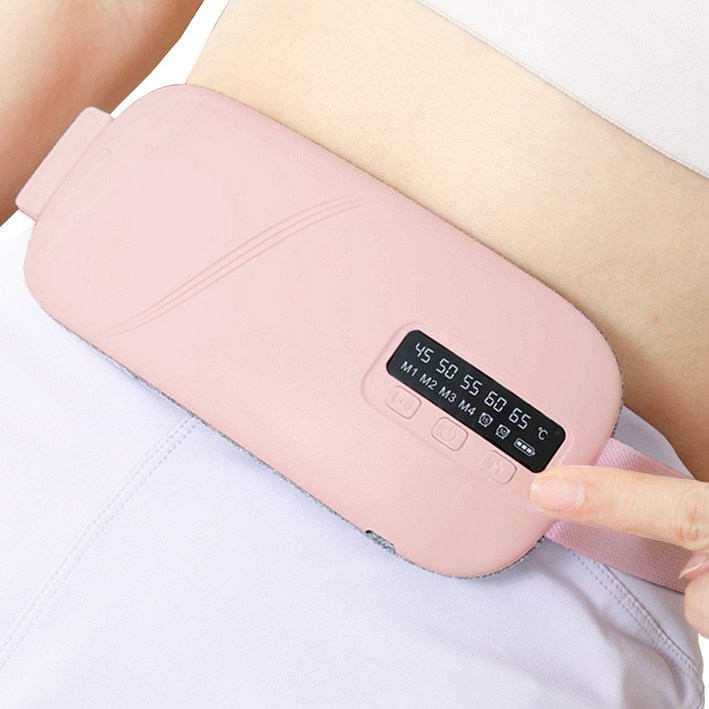 에란스타 무선 복부 온열찜질기 마사지기 허리 안마기 5단온도 충전식
