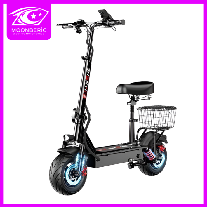 문버릭 접이식 성인 좌식 바퀴큰 전동킥보드 안장 대리기사 휴대용 가성비 10인치