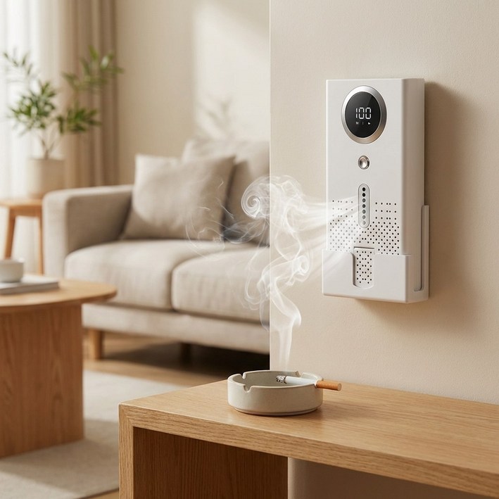 가정용 미니 소형 원룸 공기청정기 실내흡연 냄새제거 펫케어 포름알데히드 제거 차량용 음이온 탈취기