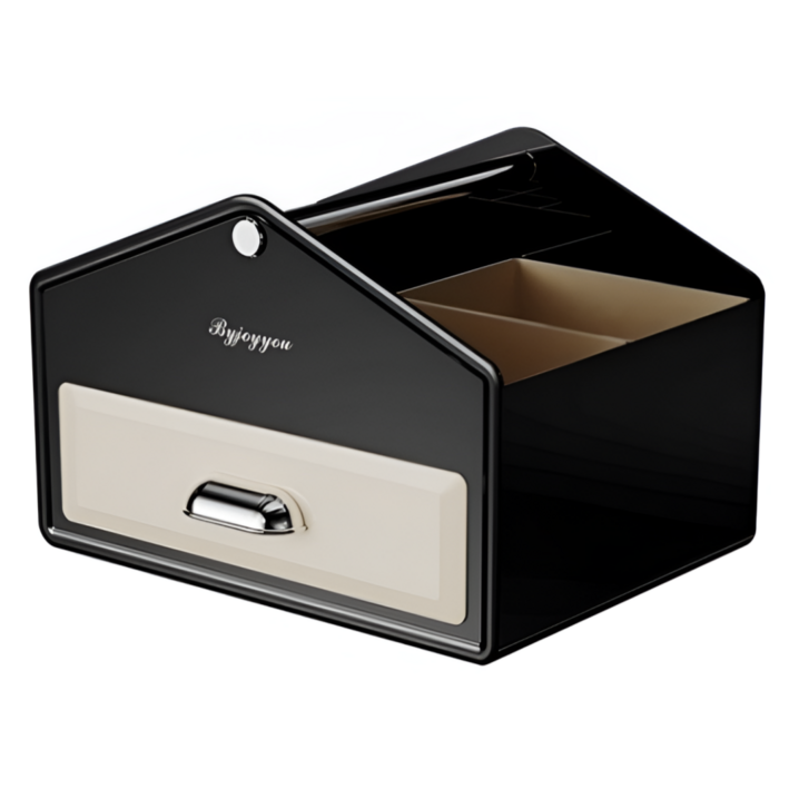 K-STORE 휴대용 바구니형 화장품정리함 화장품 수납정리함 수납함 서랍정리함 메이크업 미니 서랍장 정리대 박스 영양제 보관함