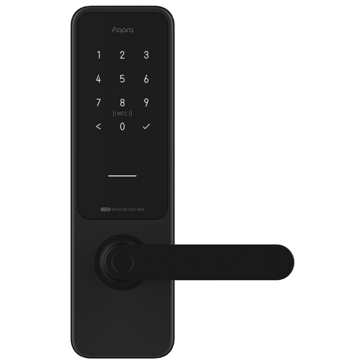 [본사정품] 아카라 스마트 도어락 L100 레버형 (애플 홈킷, 삼성 스마트싱스, 구글 홈 지원), 고객직접설치, 도어락