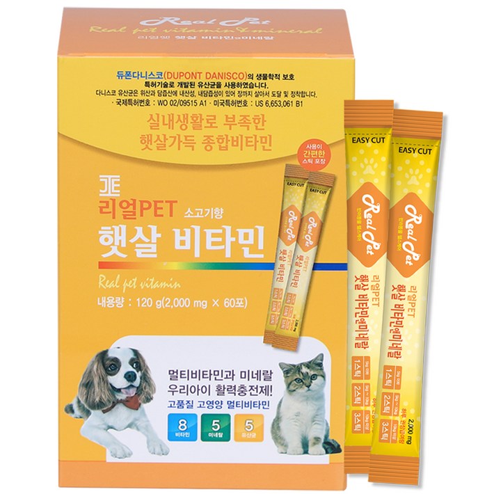 리얼Pet 반려동물 영양제, 120g, 종합영양제, 1개