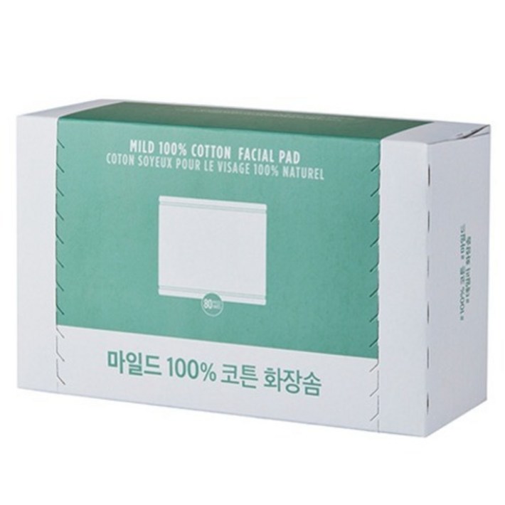 더페이스샵 데일리 마일드 100% 코튼 화장솜
