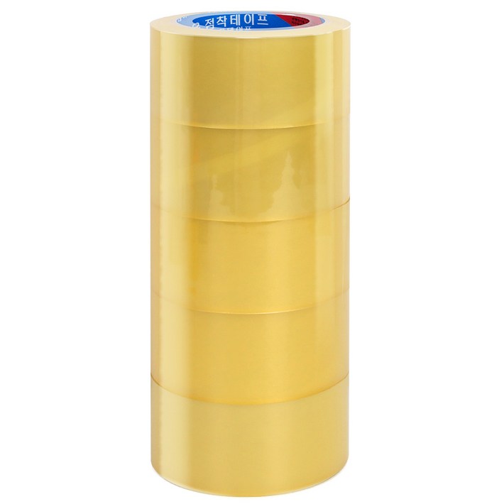 코멧 53 μm 경포장용 박스 테이프 48 mm40 m, 5개