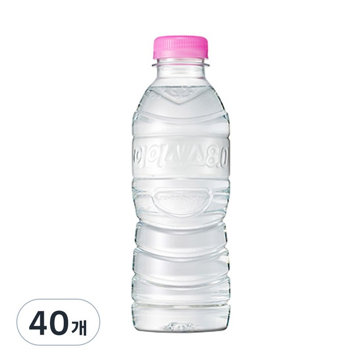 아이시스 8.0 무라벨 ECO 생수, 300ml, 40개