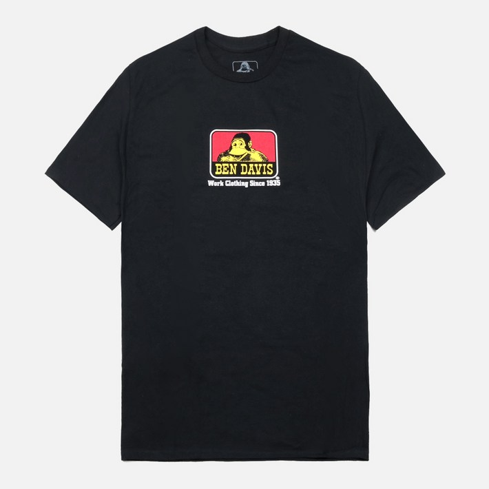 벤데이비스 남성용 CLASSIC LOGO 반팔 티셔츠 벤데이비스 남성용 CLASSIC LOGO 반팔 티셔츠