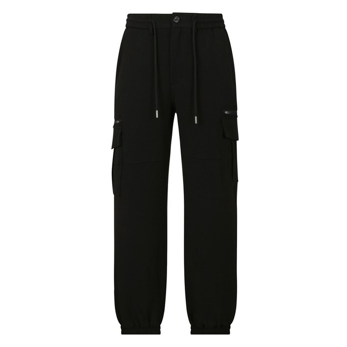 버커루 남성용 TR스판 카고 조거 팬츠