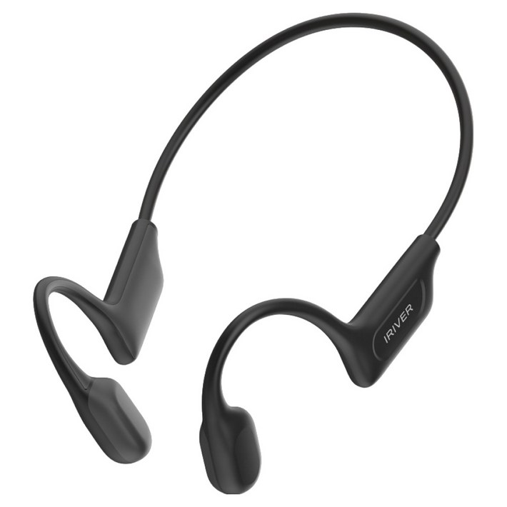 아이리버 골전도 오픈형 생활방수 무선 블루투스 6.0 이어폰, IBGX1, 블랙