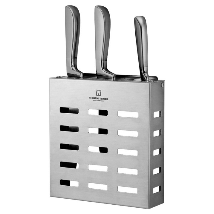 바겐슈타이거 무타공 습기차단 스텐304 나이프 랙