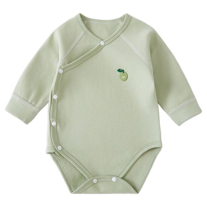 베베니즈 신생아용 심플패치 배냇 긴팔바디수트