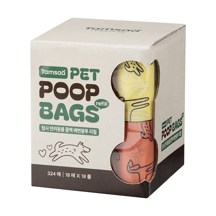 탐사 반려동물 풉백 리필 배변봉투