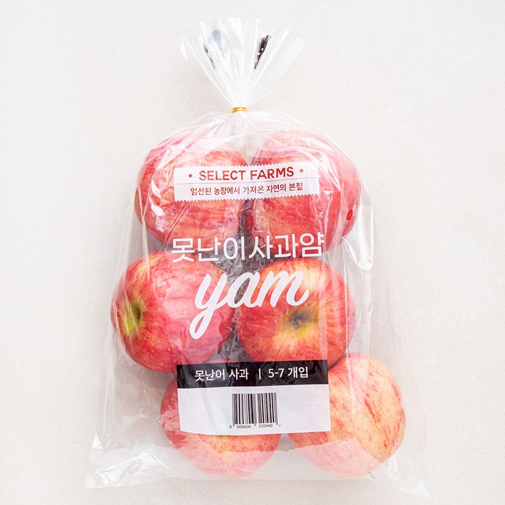 로켓프레시 셀렉트팜 못난이 사과 얌