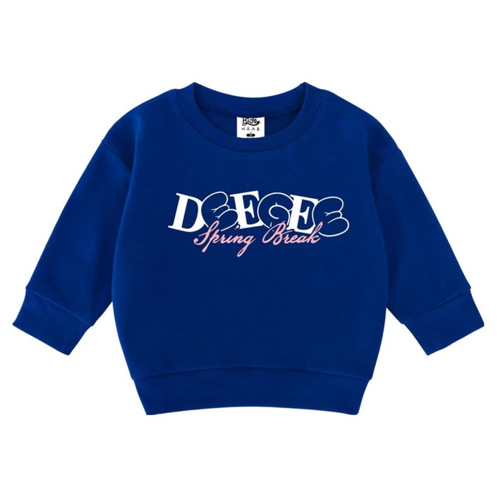 키즈크루 아동용 디기타 맨투맨