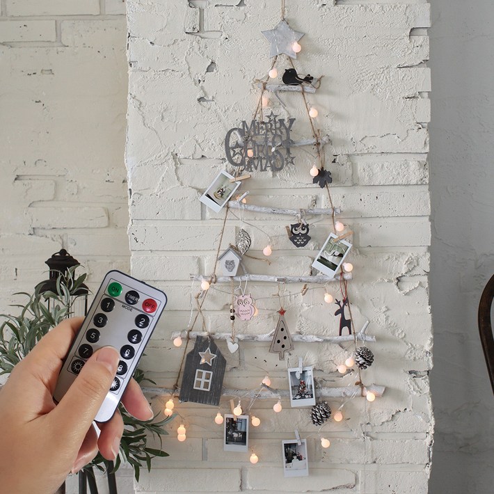 조아트 크리스마스 내츄럴 벽트리 세트