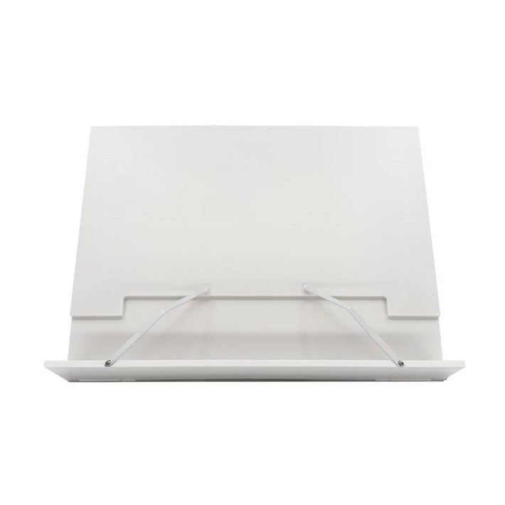 힐링쉴드 초슬림 초경량 독서대 LS04 219g, 화이트