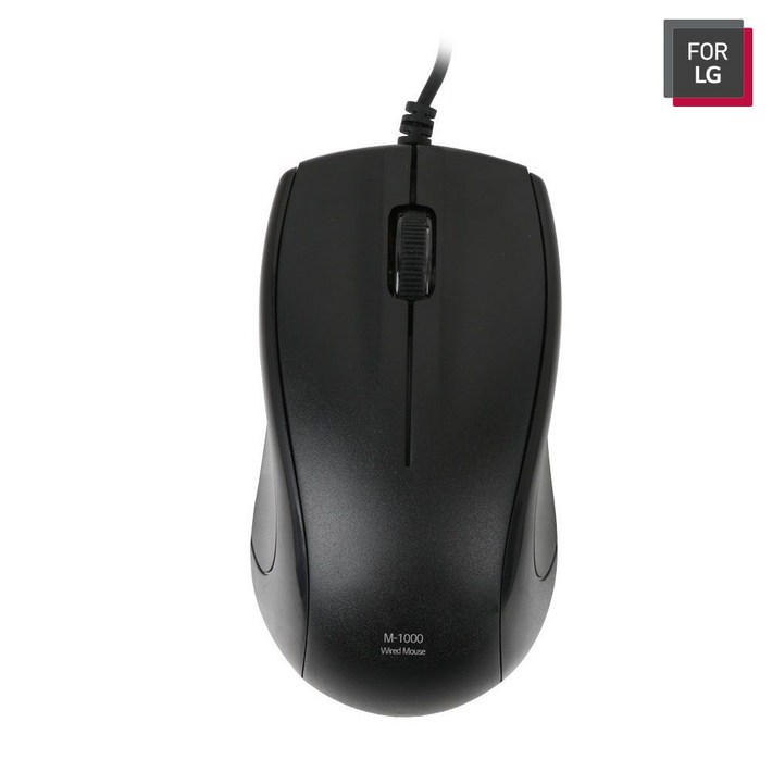 for lg usb 유선 광마우스 블랙1000dpi 유선마우스 usb마우스 lg마우스
